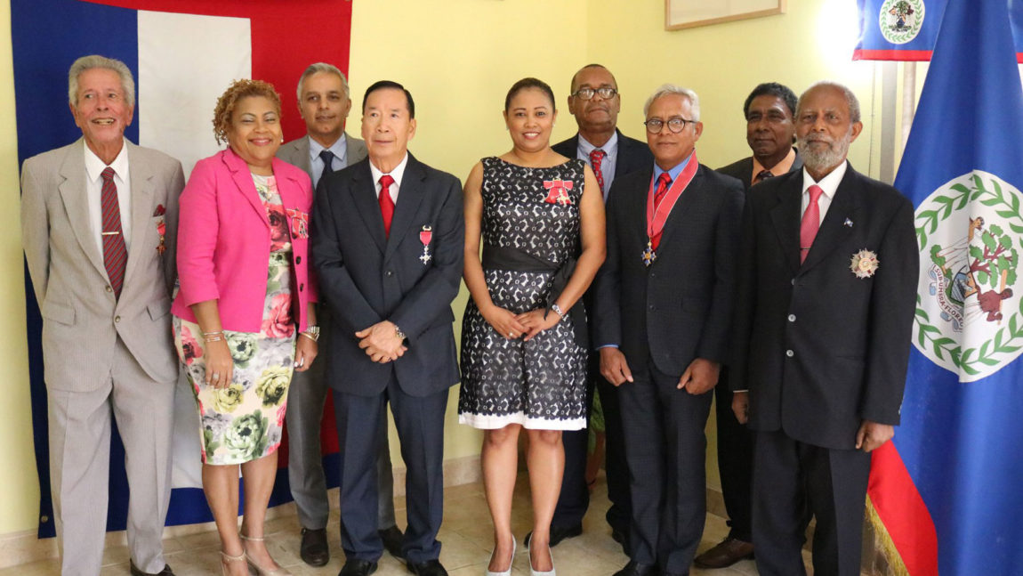 New Year Honours Conferred to Eight Belizeans