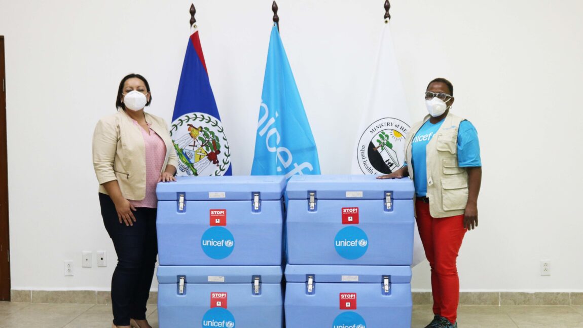 Ministry of Health & Wellness Receives Donation of Cold Chain Equipment from UNICEF