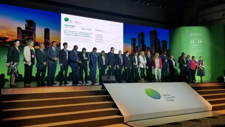 Belize Delegation Participates in the GCF Global Conference in Korea