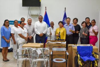 Ministry of Health Receives Donation of Medical Equipment from Taiwan
