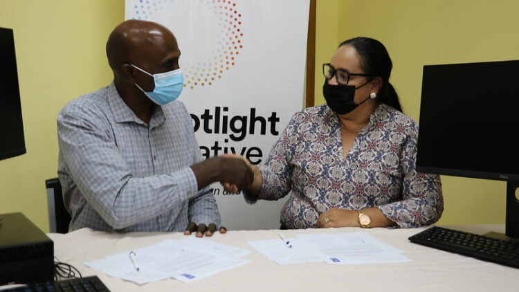Spotlight Initiative Donates ICT Equipment to Strengthen FAMCare
