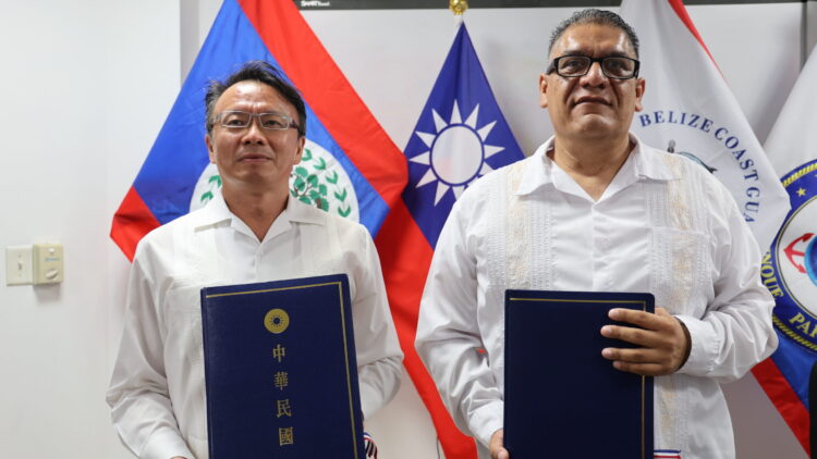 Belize and Taiwan Sign Security Cooperation Agreement