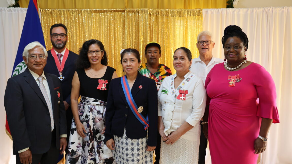 Belizeans Appointed to the Order of the British Empire