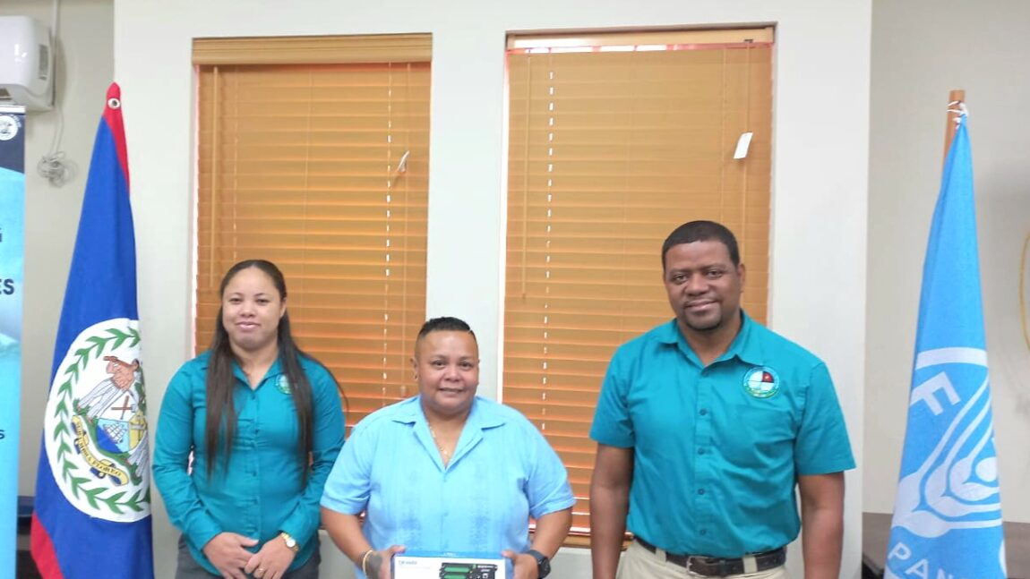 National Meteorological Service of Belize Receives Weather Equipment