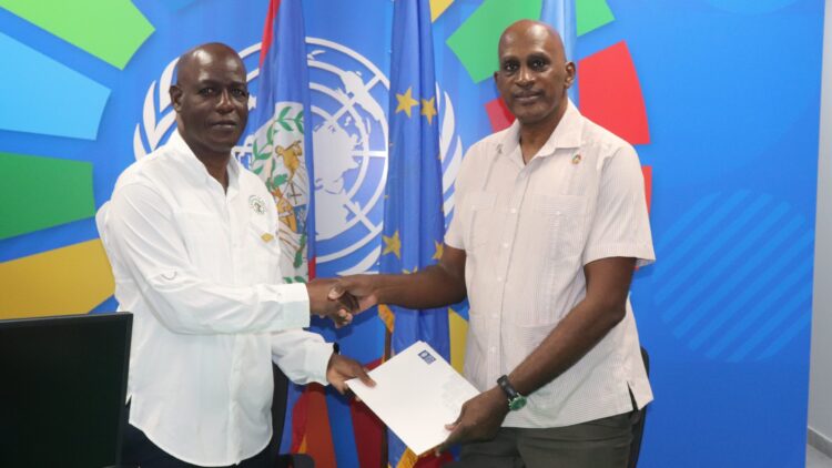 Department of Transport Receives ICT Equipment from UNDP and the EU