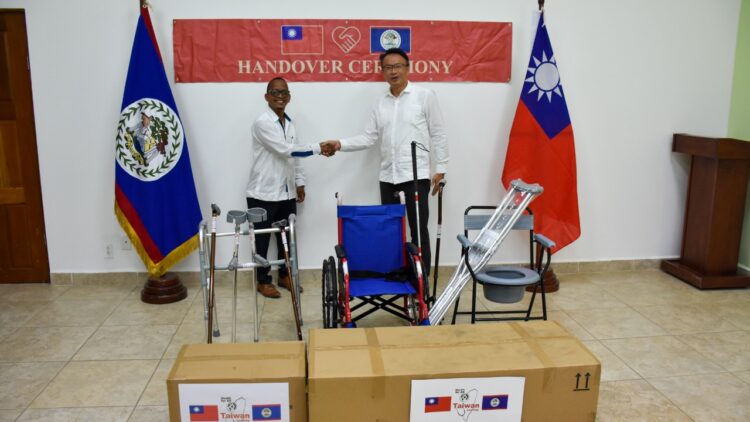 Ministry of Health & Wellness Receives Donation of Equipment from Taiwanese Government