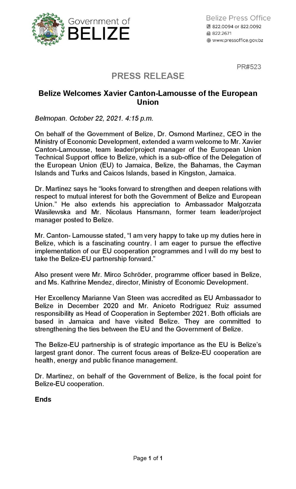 Oct-22-PR-523-Belize-Welcomes-Xavier-Canton-Lamousse-of-the-European-Union-page-001.jpg