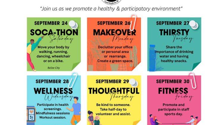 Ministry of Health & Wellness Commemorates Wellness Week 2022