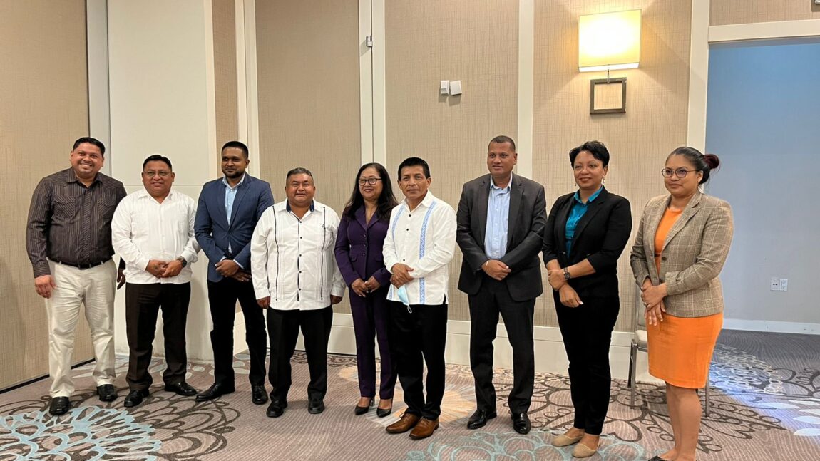 Hon. Oscar Requena Leads Delegation to Guyana