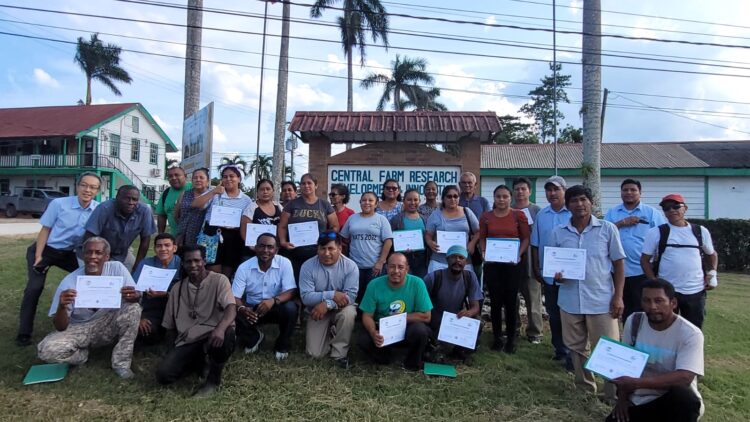 Ministry of Agriculture and JICA Host Training for Pitahaya Farmers in the Cayo District