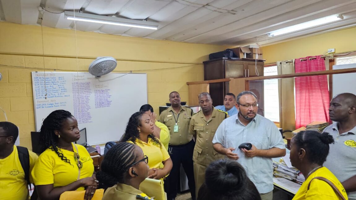 Public Service and PSU Tour Belmopan Offices