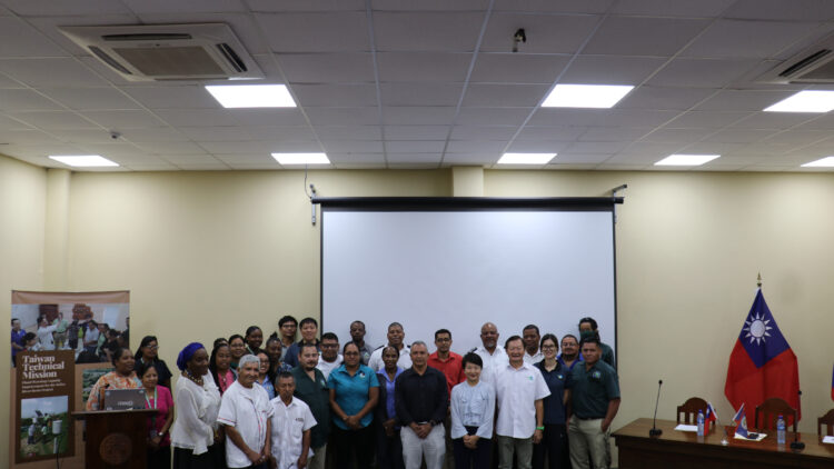 Ministry of Sustainable Development and TaiwanICDF Host Closing Ceremony for the Belize Interdepartmental Rapid Response Team Training Program