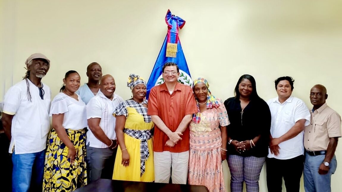 Minister Zabaneh and CEO Williams Engage Garifuna Leaders in Meaningful Dialogue