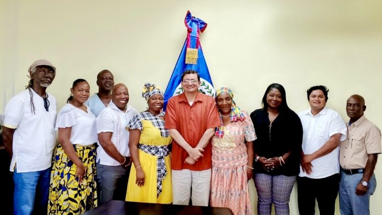 Minister Zabaneh and CEO Williams Engage Garifuna Leaders in Meaningful Dialogue