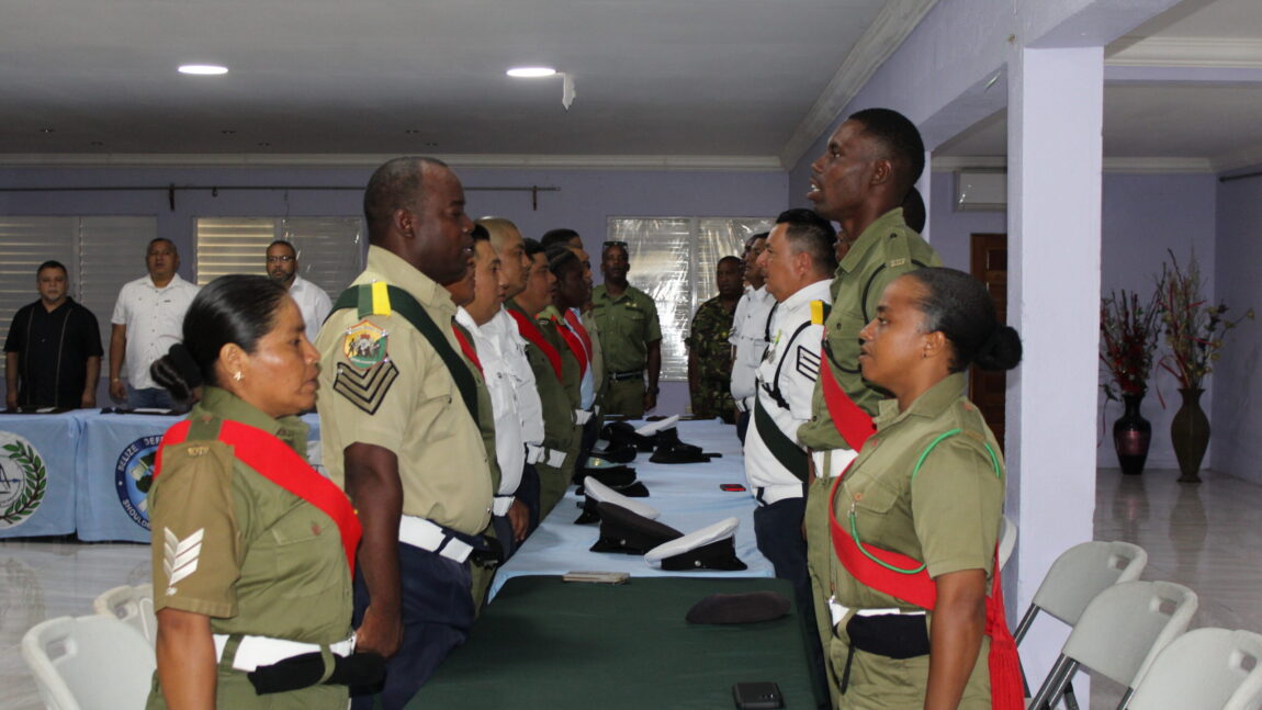 Ministry of the Public Service Honours BDF and Police Officers for Contributions to National Service Day Ceremony