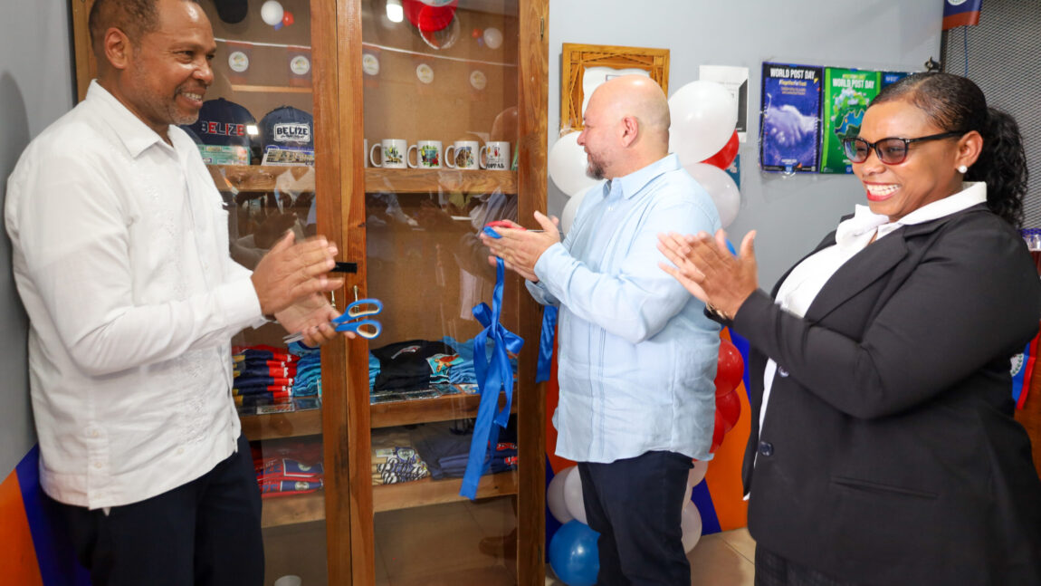Belize Postal Service Launches New Postal Shop