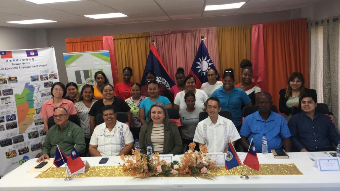 Ministry of Investment and Taiwan Technical Mission Launch Cell Phone Repair Training for Women and Girls in Stann Creek District