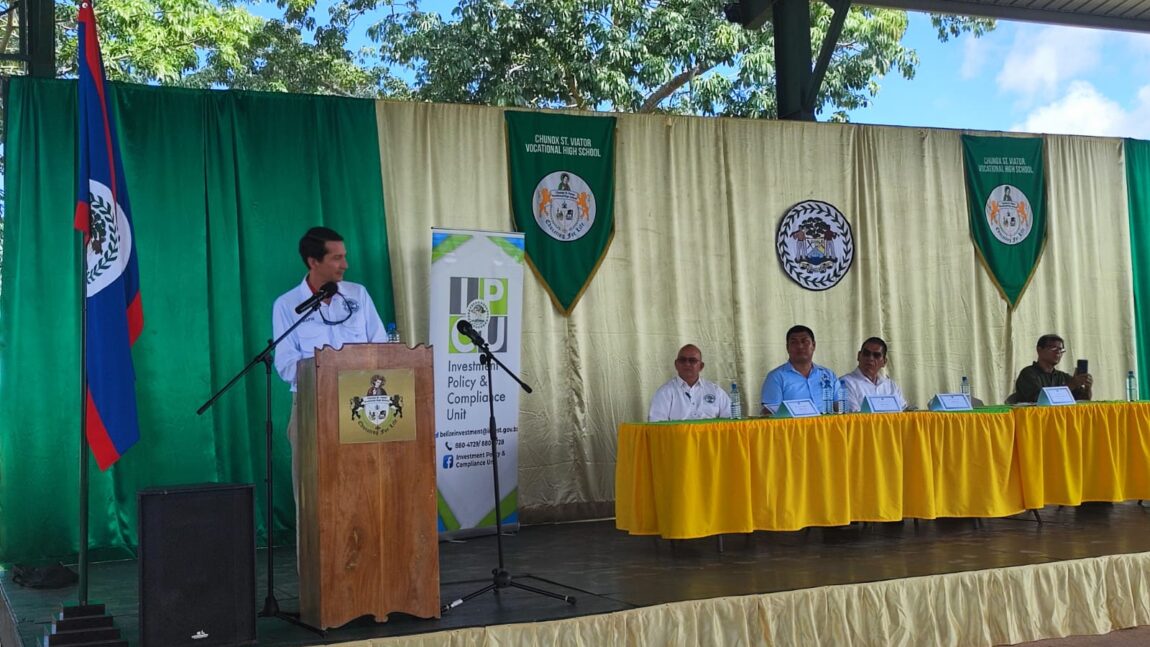 Ministry of Investment Inaugurates Tilapia Tanks at St. Viator High School