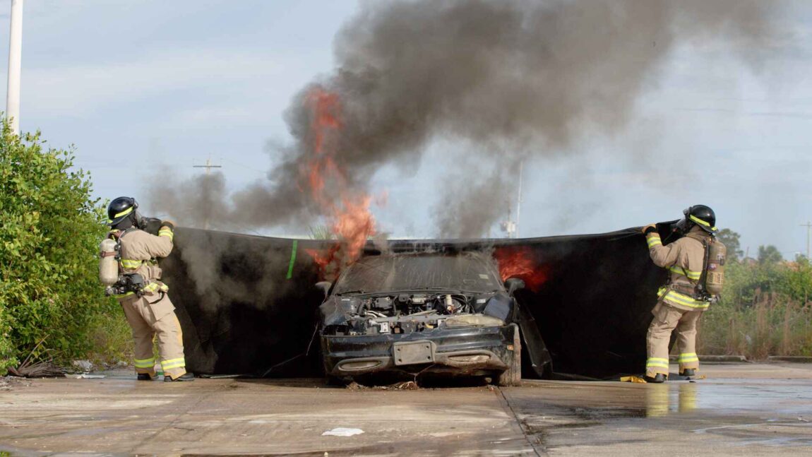 National Fire Service Receives Specialized Training and Equipment for Electric Vehicle Fires