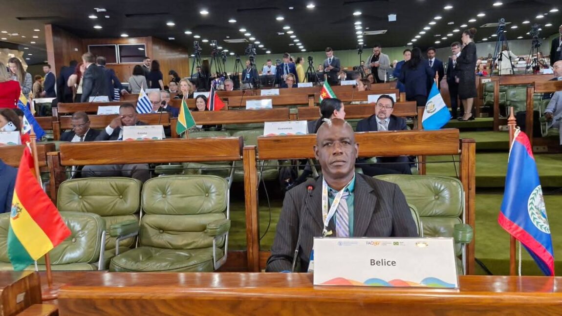 Belize Highlights Digital Innovation and Climate-smart Action in Agri-food Transformation at LARC39