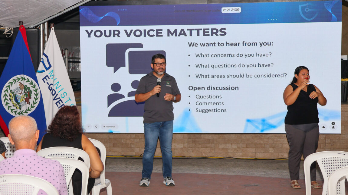 GOB Advances National ID Consultations with Public Engagement in Orange Walk