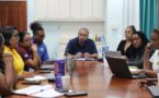 Minister Usher Meets with NEMO Staff to Review National Hurricane Season Preparedness