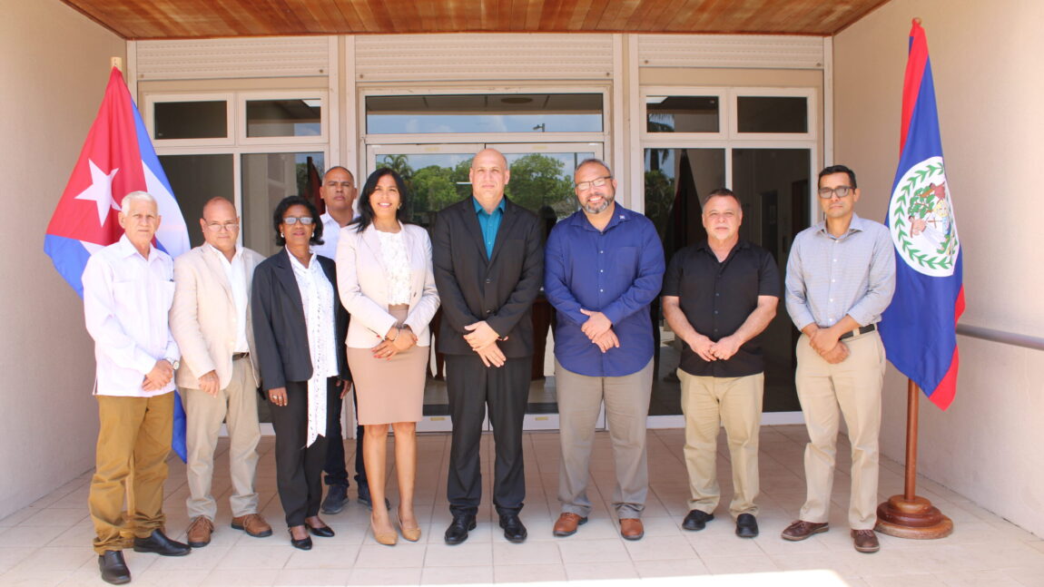 Belize and Cuba Meet to Advance Cooperation in Disaster Risk Management