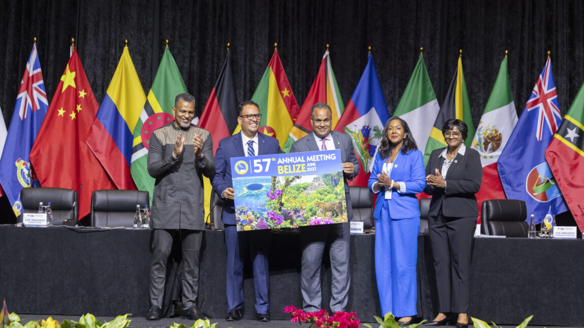 Belize Assumes Chairmanship of CDB Board of Governors; Set to Host 57th Annual Meeting in 2027