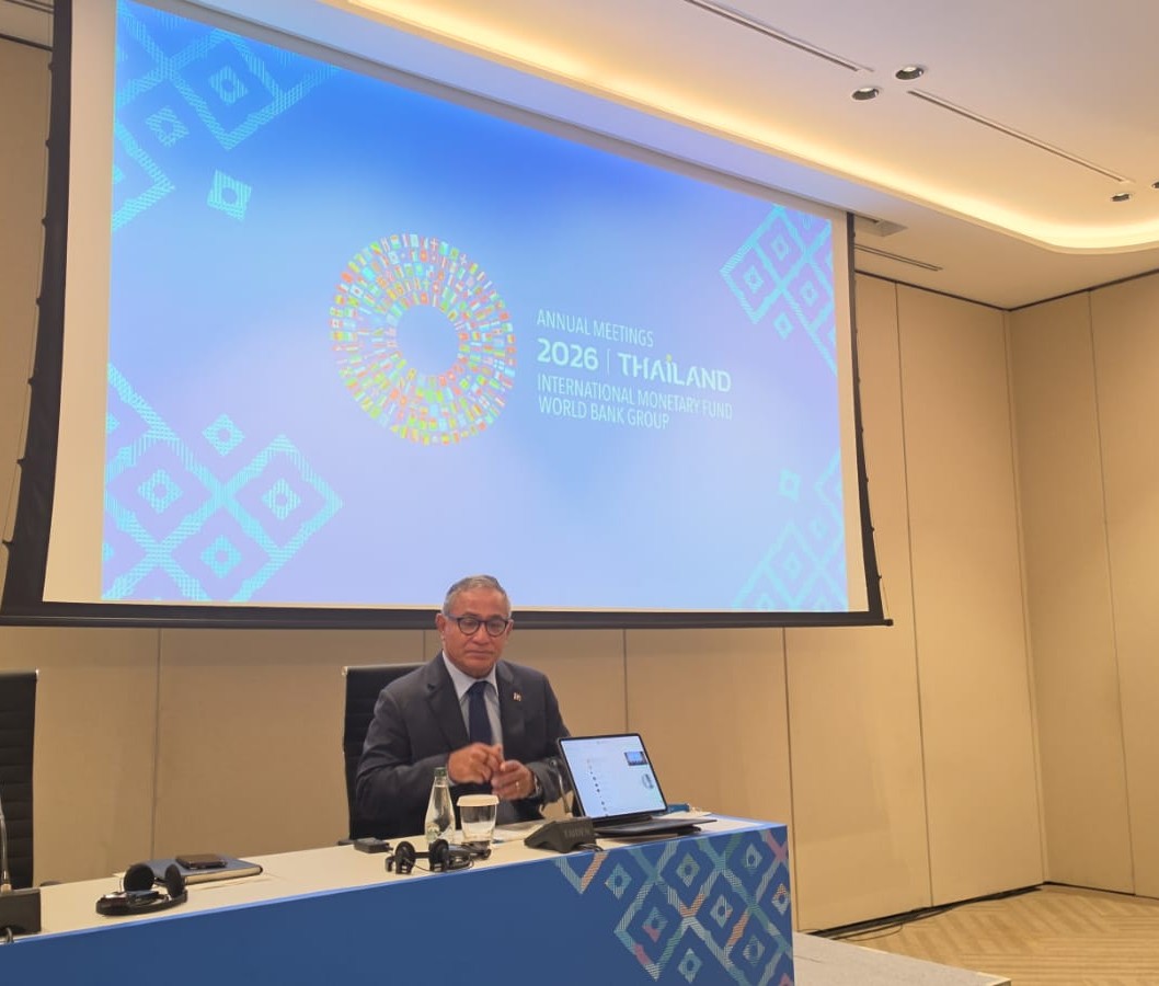 Prime Minister Briceño Addresses Caribbean Ministerial Meeting During World Bank-IMF Annual Meetings